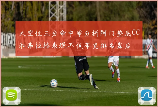 大空位三分命中率分析阿门垫底CC和弗拉格表现不佳布克排名靠后